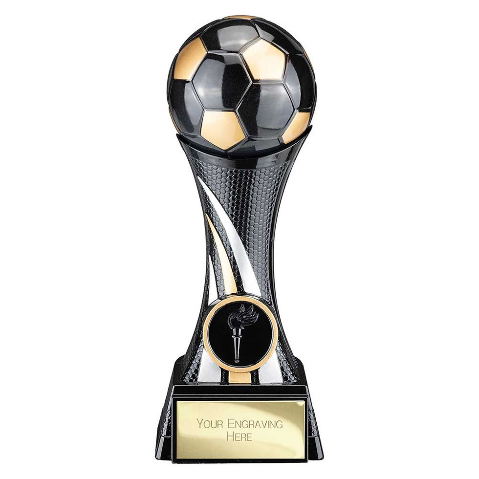 Thumbnail: Attack Strike Football Award (Black/Gold)