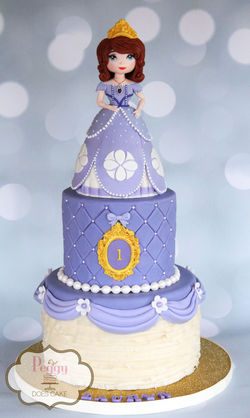 Sofia the 1st 6"/8" (hand modeled Sofia)