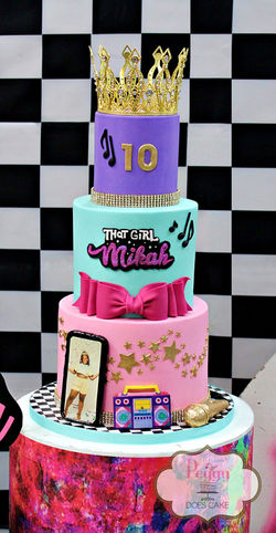That Girl Laylay for Mikah 4"/6"/8" Cake