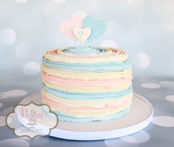 Gender Reveal Cake