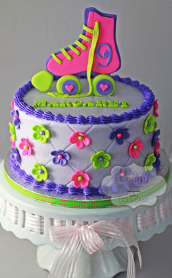 watermarked skate cake