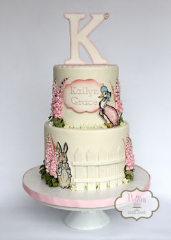Beatrix Potter Shower Cake