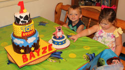 Toy Story smash cake
