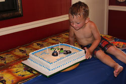 jayce with cake