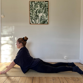 Yinyoga-positionen Sälen