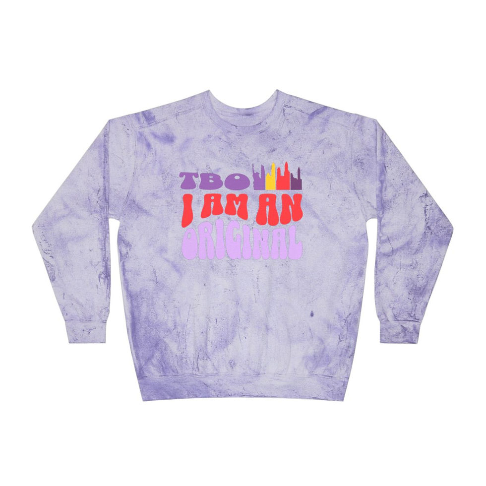 Thumbnail: Unisex Color Blast Crewneck Sweatshirt