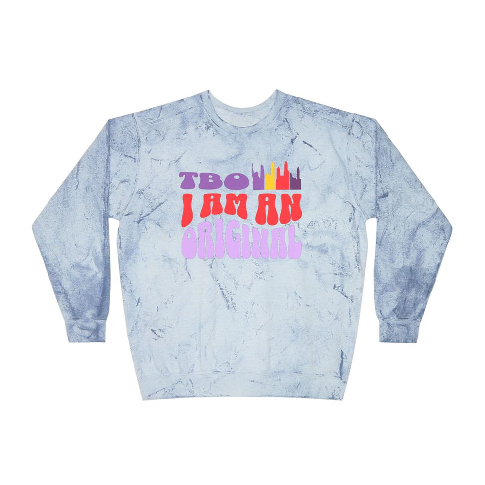 Thumbnail: Unisex Color Blast Crewneck Sweatshirt