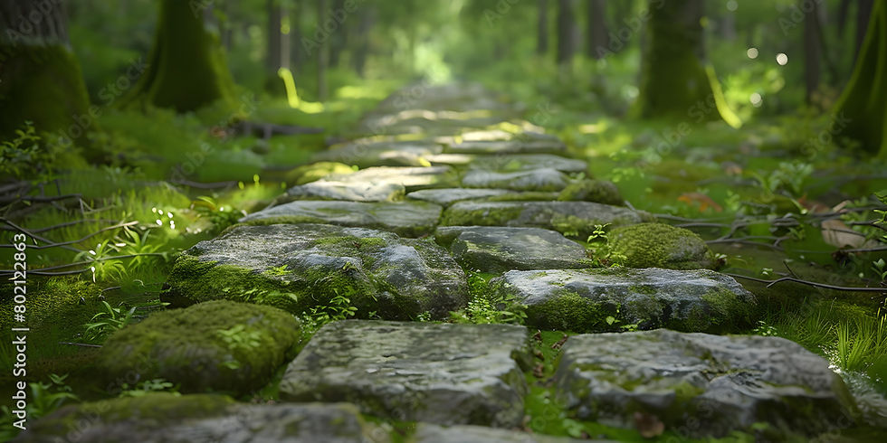 Stone path