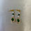 Thumbnail: Emerald Stone Earrings 