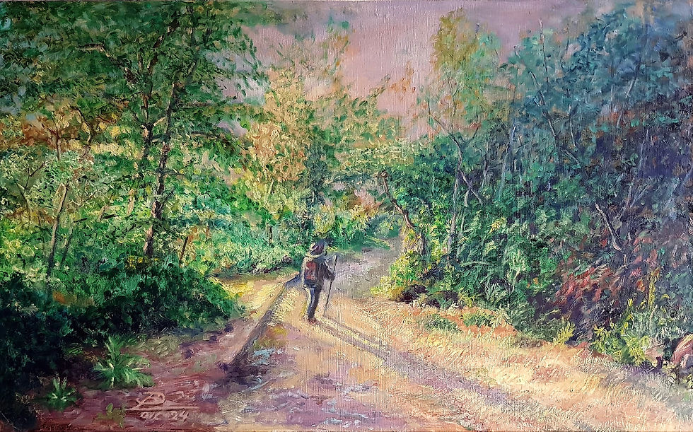 118 Camino en el bosque