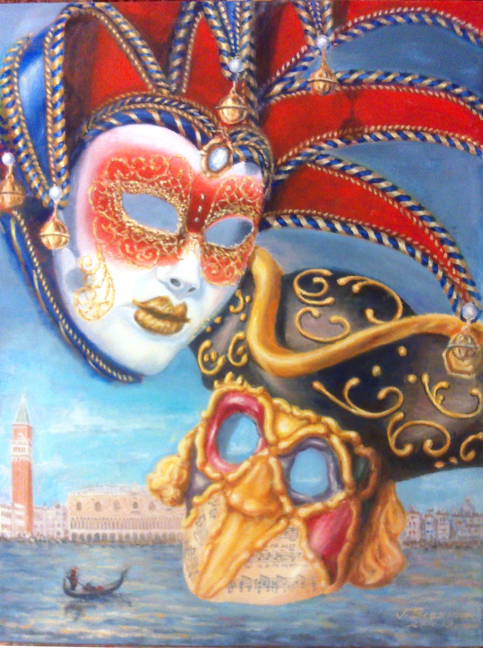 55 Mascaras sobre Venecia 1