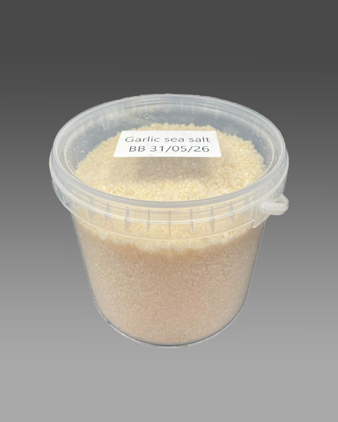 Garlic Infused Sea Salt Flakes - 3kg in Returnable Bucket