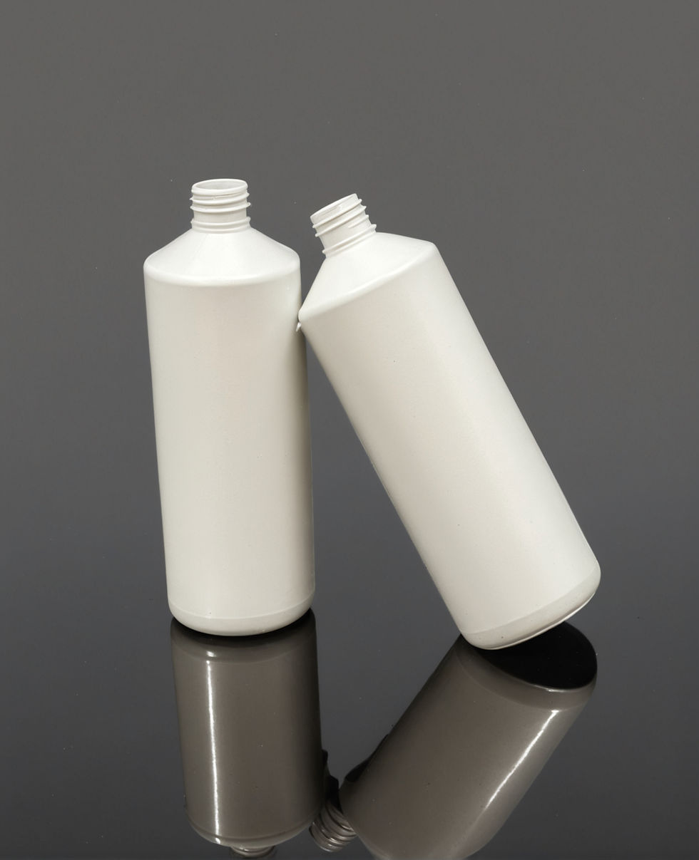 1 Litre Natural rHDPE Bottle (Order cap separately)