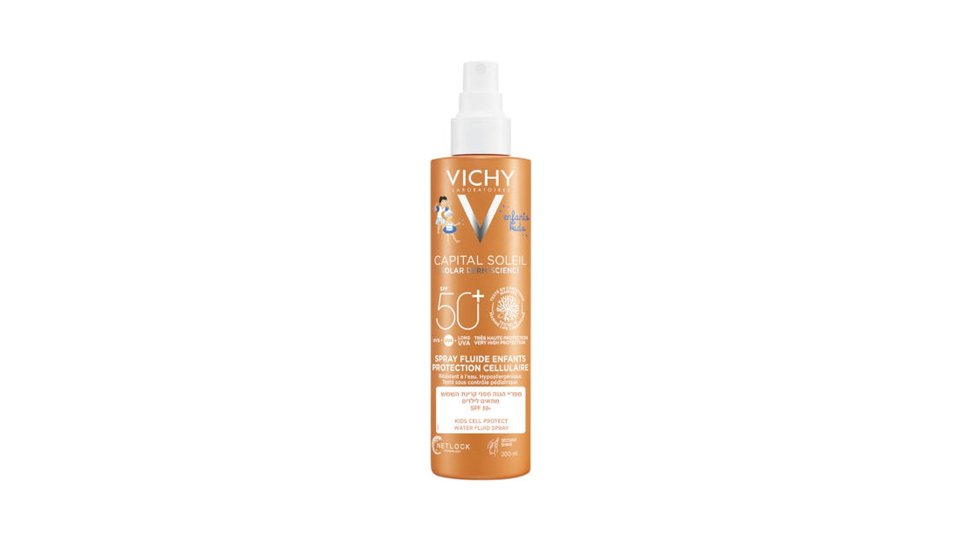VICHY | אידיאל סוליי ספריי ילדים SPF50