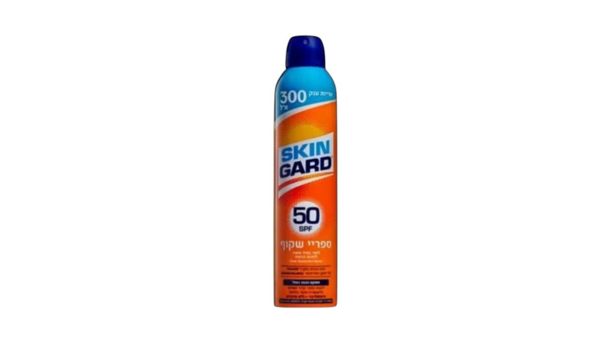 SKIN GARD | ספריי שקוף 50 SPF