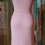 Thumbnail: 1930s Blossom Pink Boucle Knit Dress
