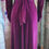 Thumbnail: 1930s Violet Silk Velvet Gown