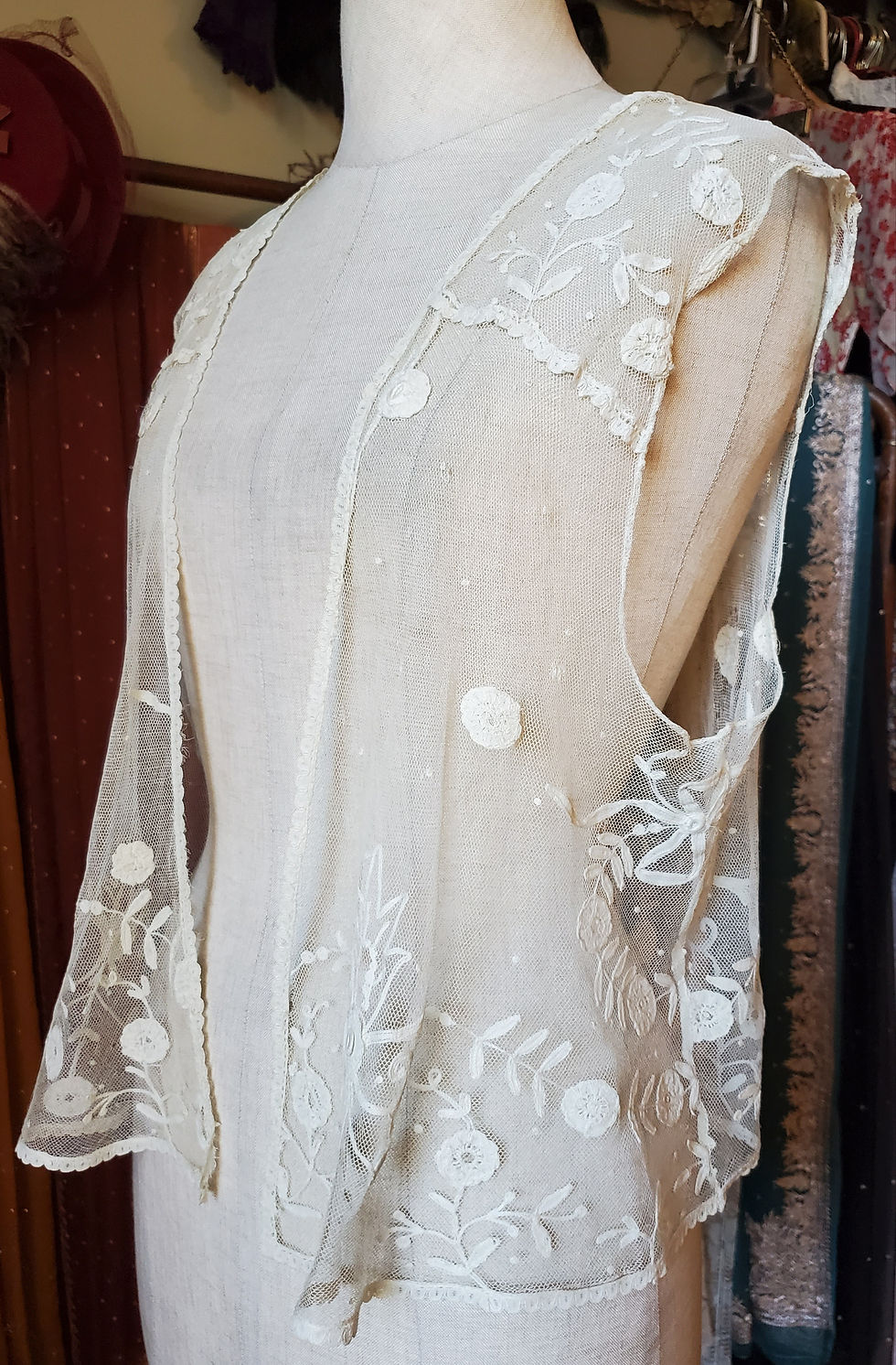 Thumbnail: 1900s Ivory Net Vest