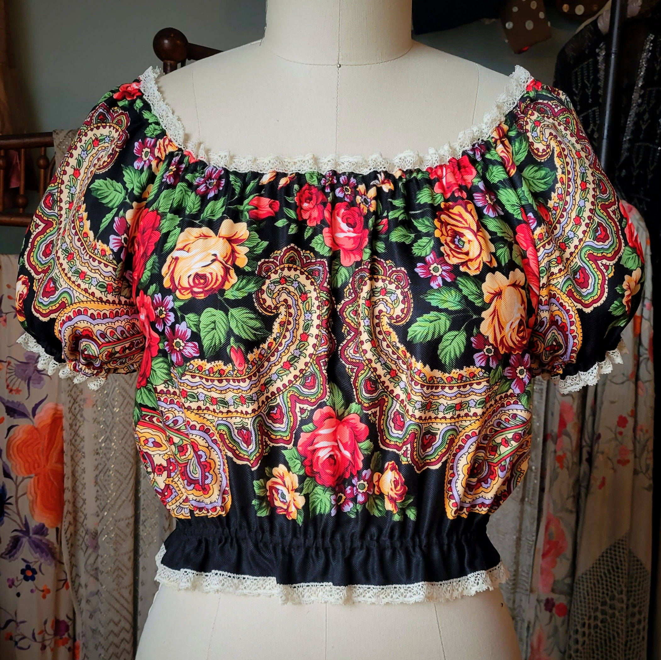 Folk Florals Blouse