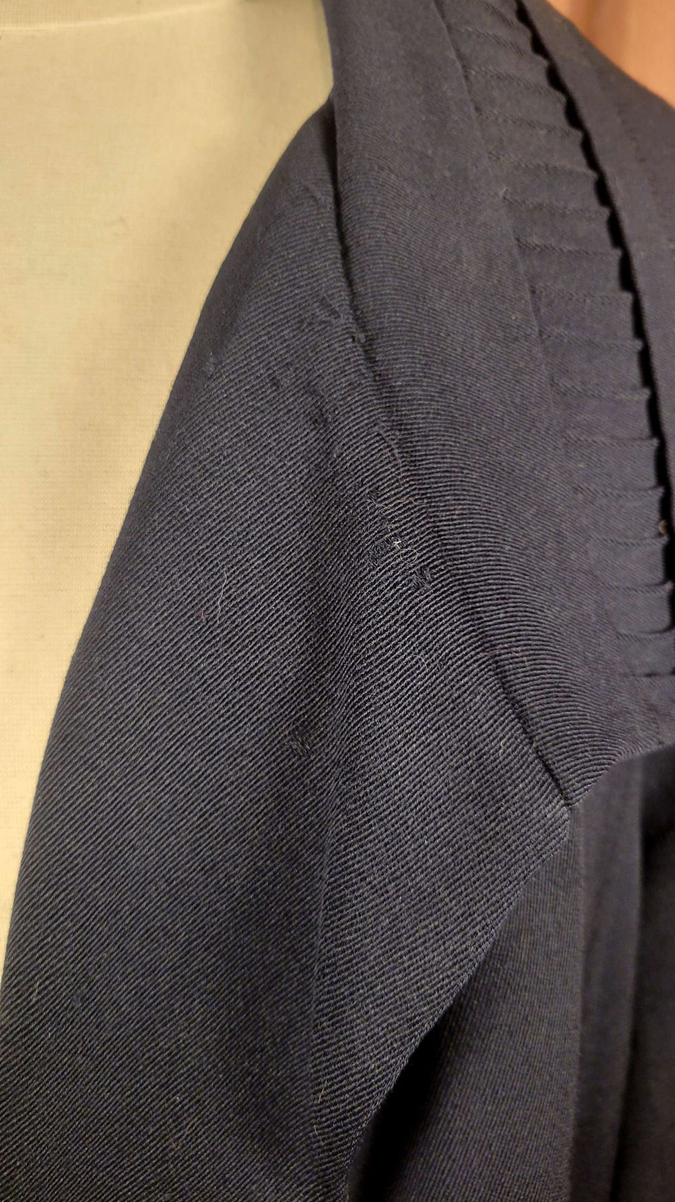 Thumbnail: 1920s Wool Long Button Coat