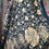 Thumbnail: Ecru Florals on Black Embroidered Piano Shawl