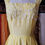 Thumbnail: Sunny Yellow 1940s Embroidered Cotton Voile Sundress
