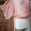 Thumbnail: Blush Pink Beaded Chiffon Top