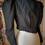Thumbnail: Late Victorian Black Wool Bodice