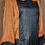 Thumbnail: 1920s Black and Orange Paisley Dress