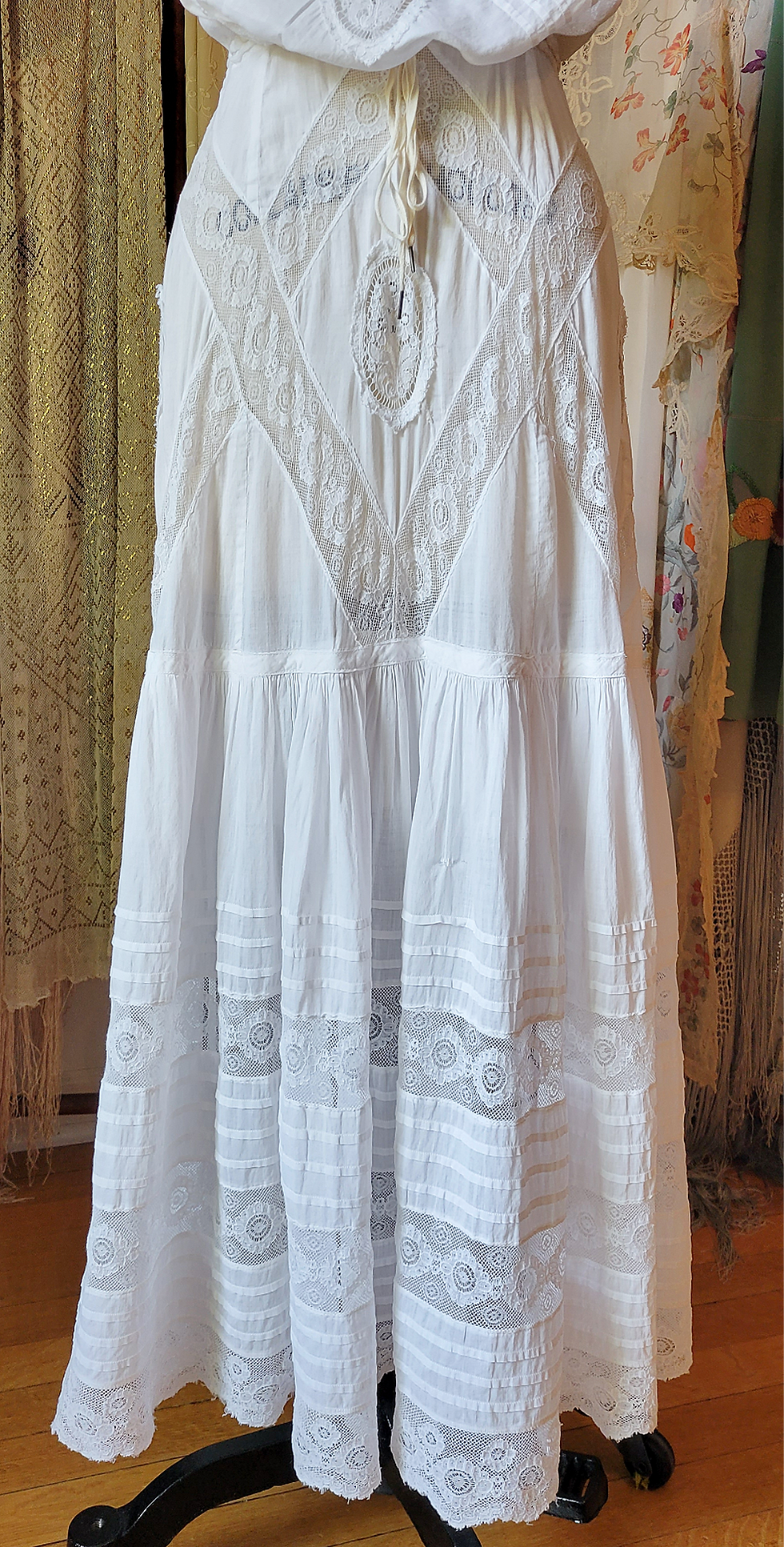 Thumbnail: 1900s Two Piece Camisole and Skirt