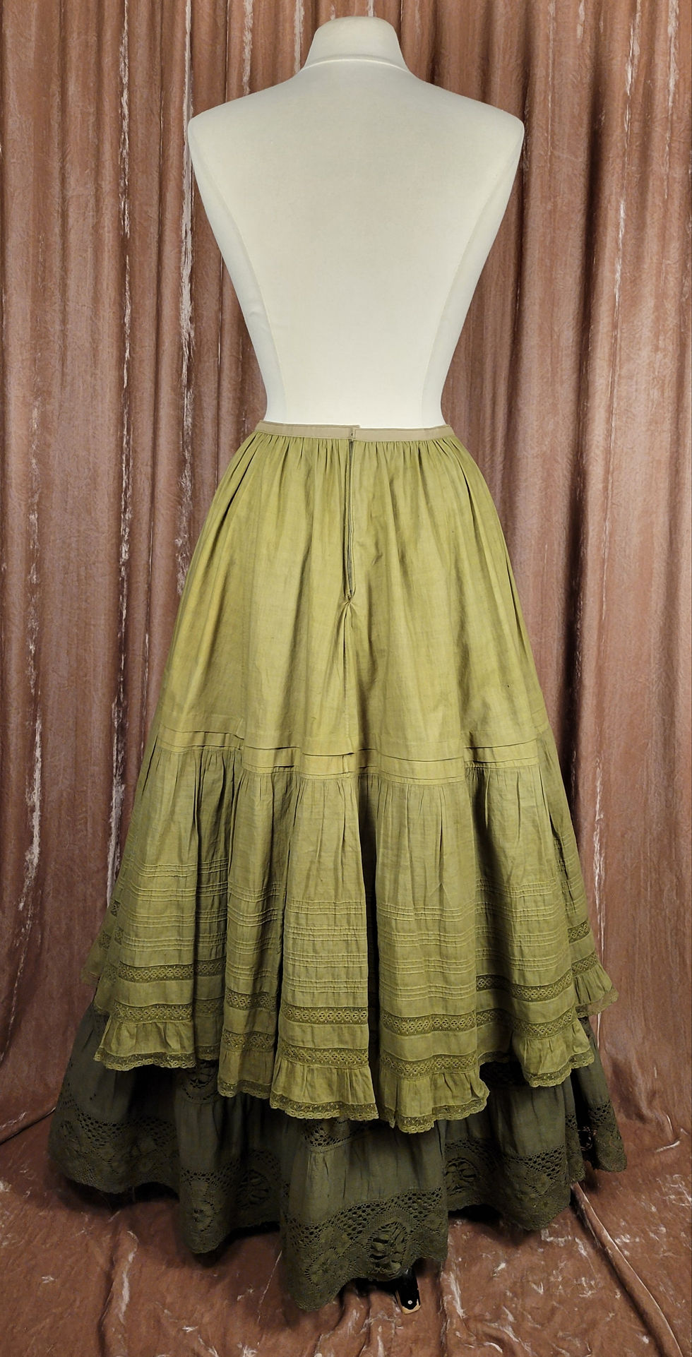 Thumbnail: Leaves and Moss Petticoat Skirt