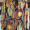 Thumbnail: 1970s Psychedelic Knit Print Dress 