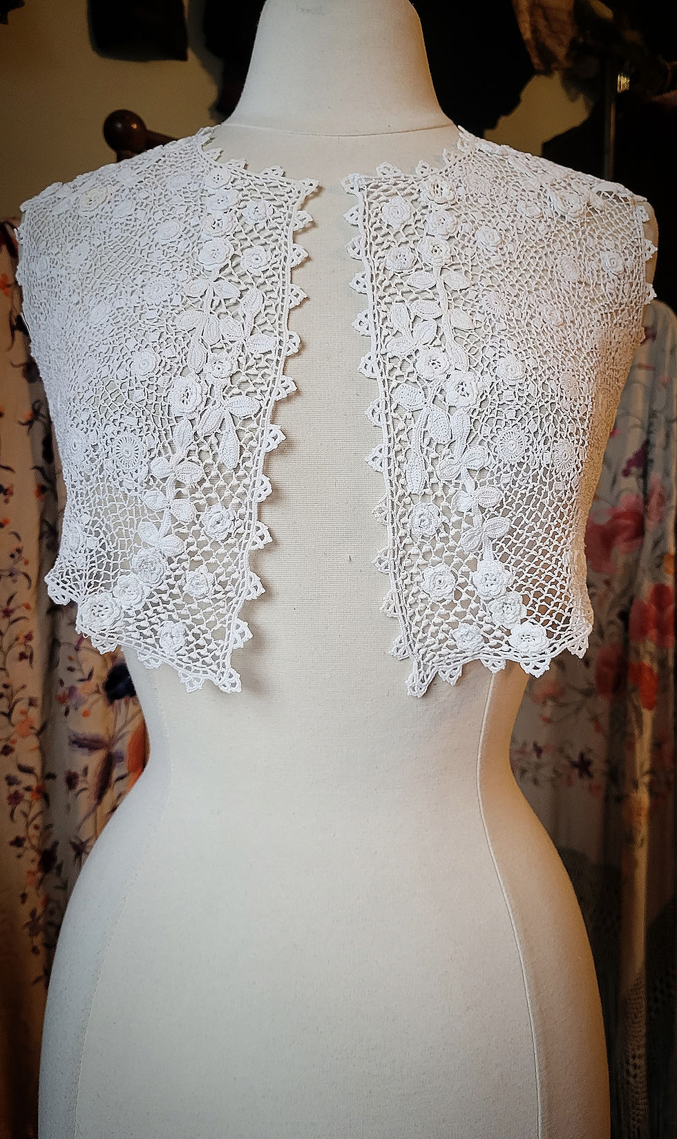 Thumbnail: Edwardian Irish Lace Vest