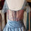 Thumbnail: Sky Blue Velvet and Lame 1910s Dress