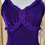 Thumbnail: 1930s Royal Purple Velvet Gown and Capelet 