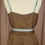 Thumbnail: 1930s Brown Organdy Gown 