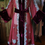 Thumbnail: Wine Red Beaded Chiffon Dupatta Robe