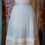 Thumbnail: 1910s Porcelain Blue Ruffle Slip