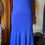 Thumbnail: Cobalt Blue Chiffon 1930s Party Dress