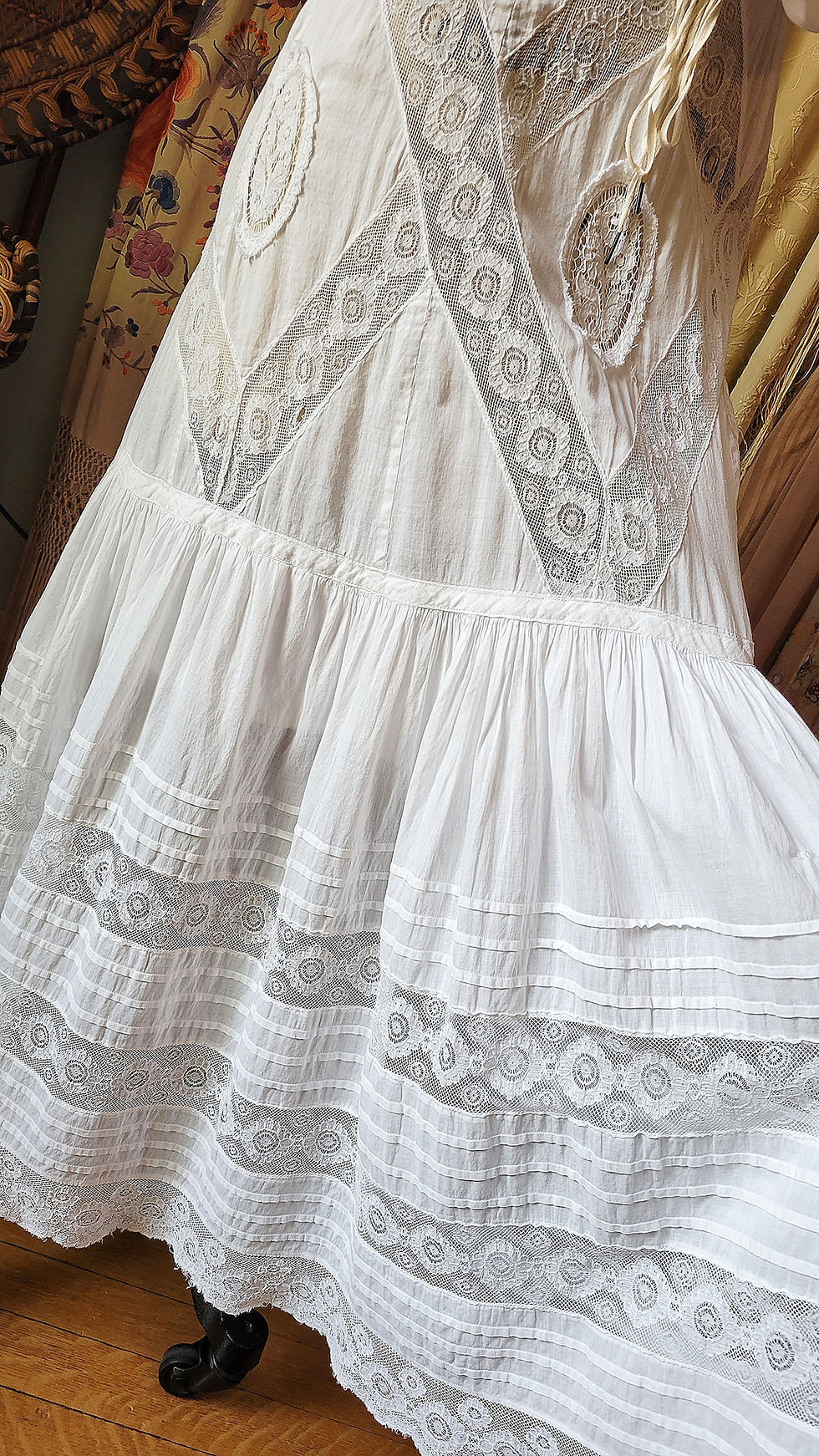 Thumbnail: 1900s Two Piece Camisole and Skirt