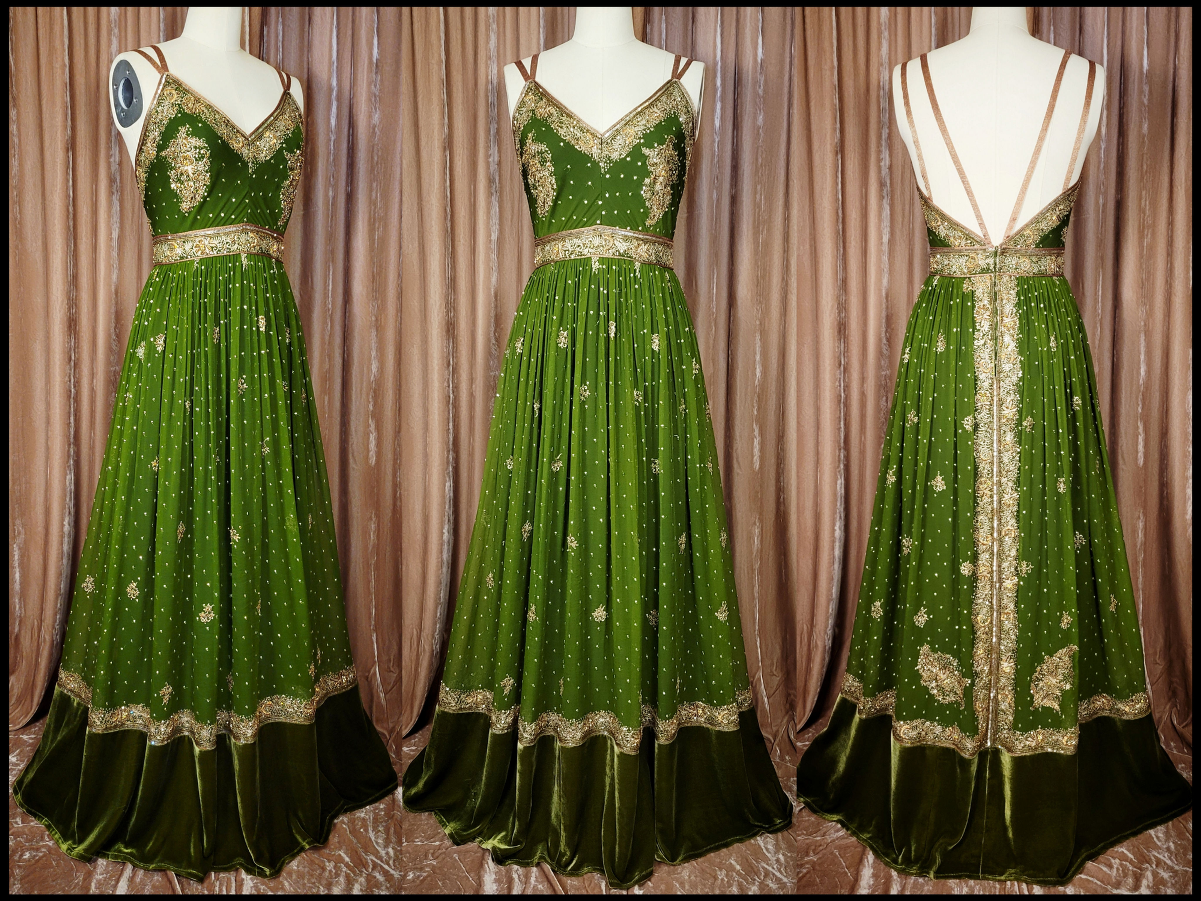Absinthe Green Artemis Gown