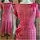 Thumbnail: 1930s Rose Pink Ribbon Crochet Dress