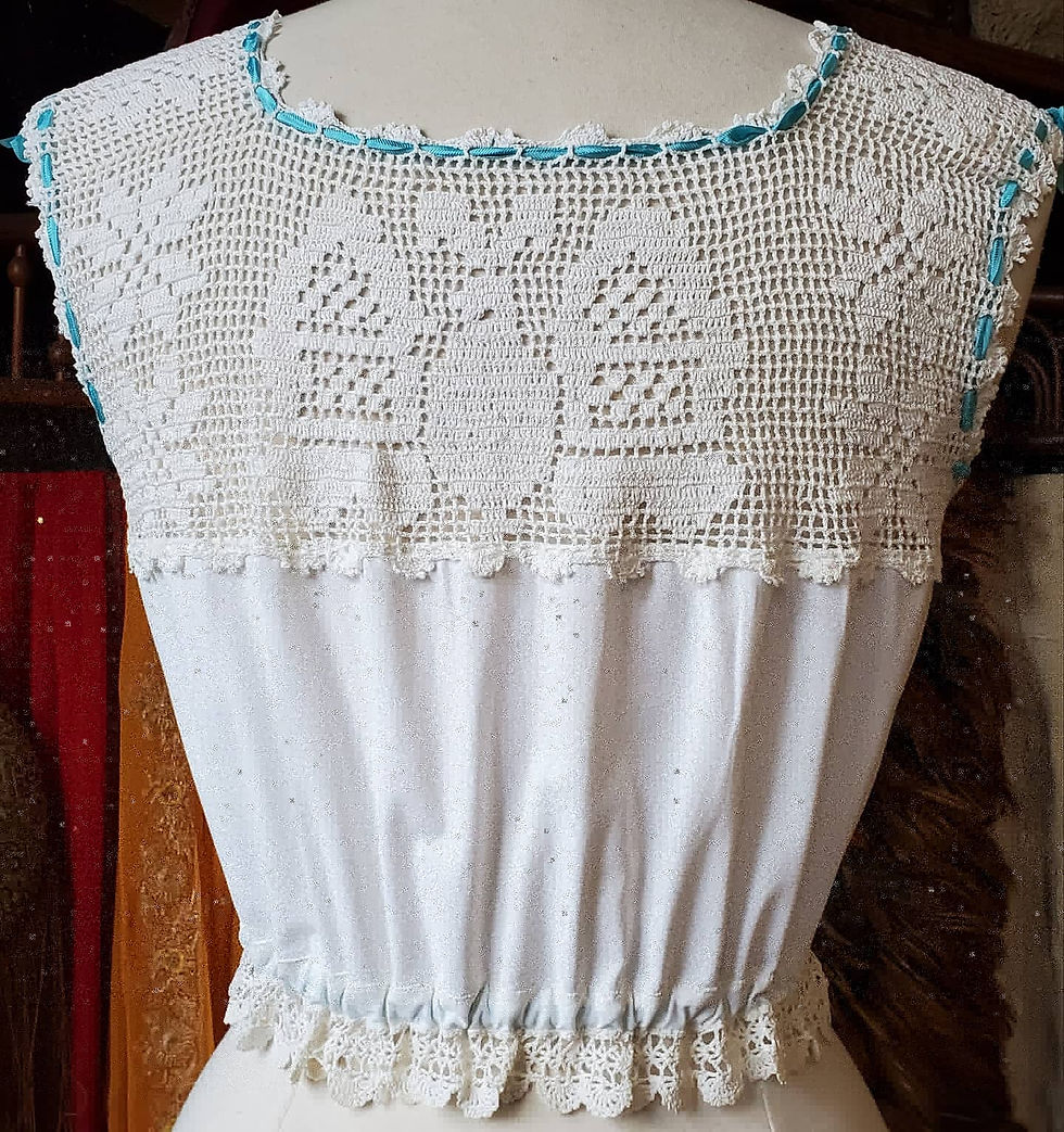 Thumbnail: Sweet Dreams Upcycled Pillowcase Camisole