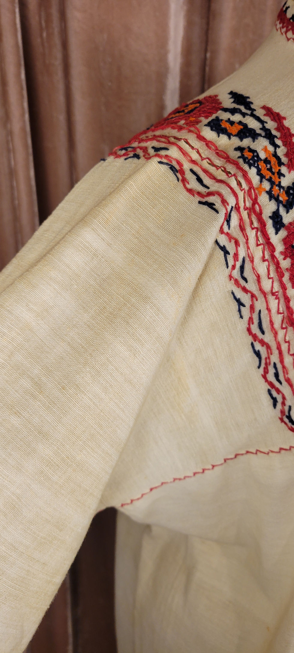 Thumbnail: 1890s Embroidered Romanian Long Shirt