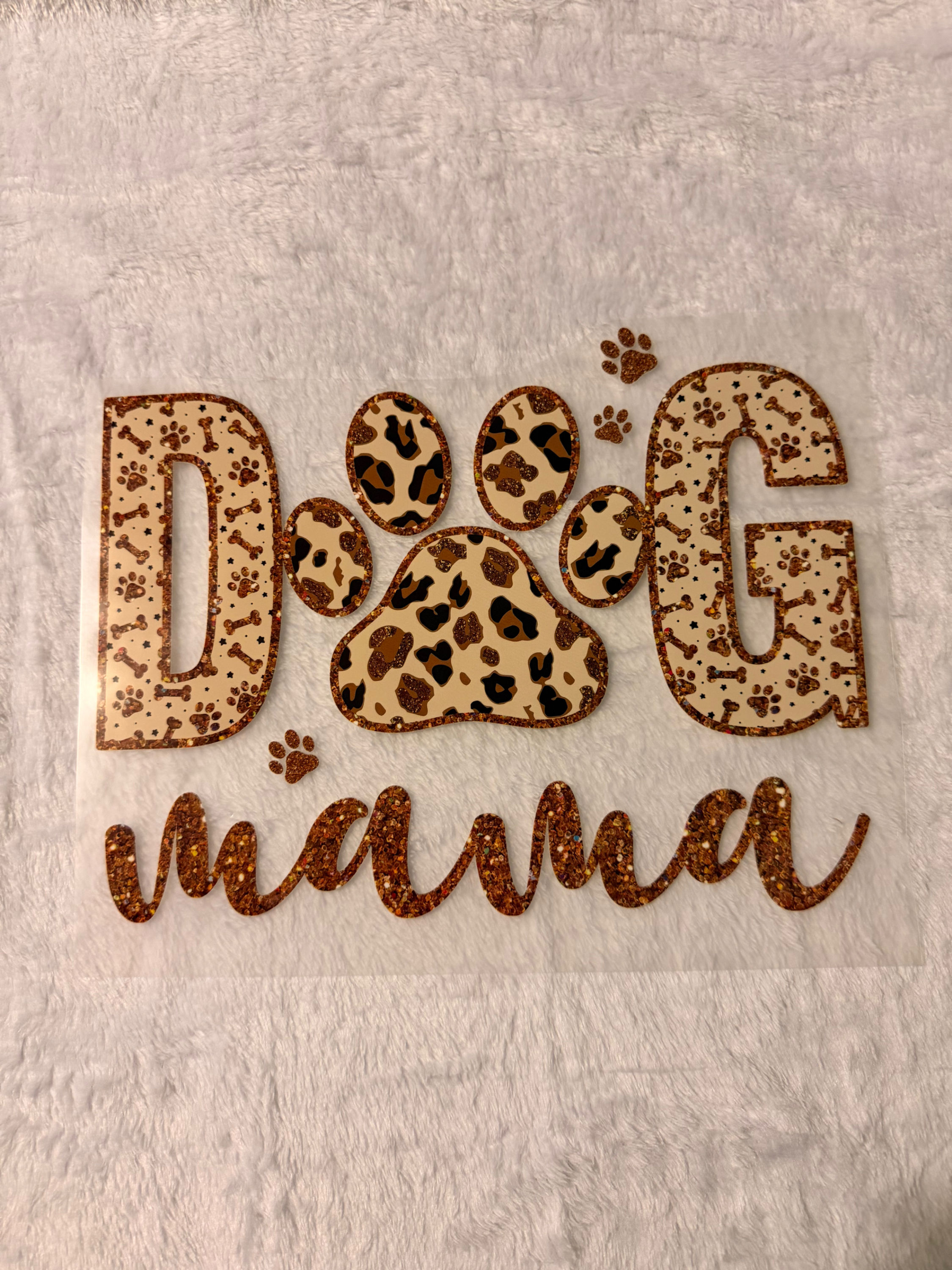 Dog mama paw *MUST ADD SHIRT CHOICE