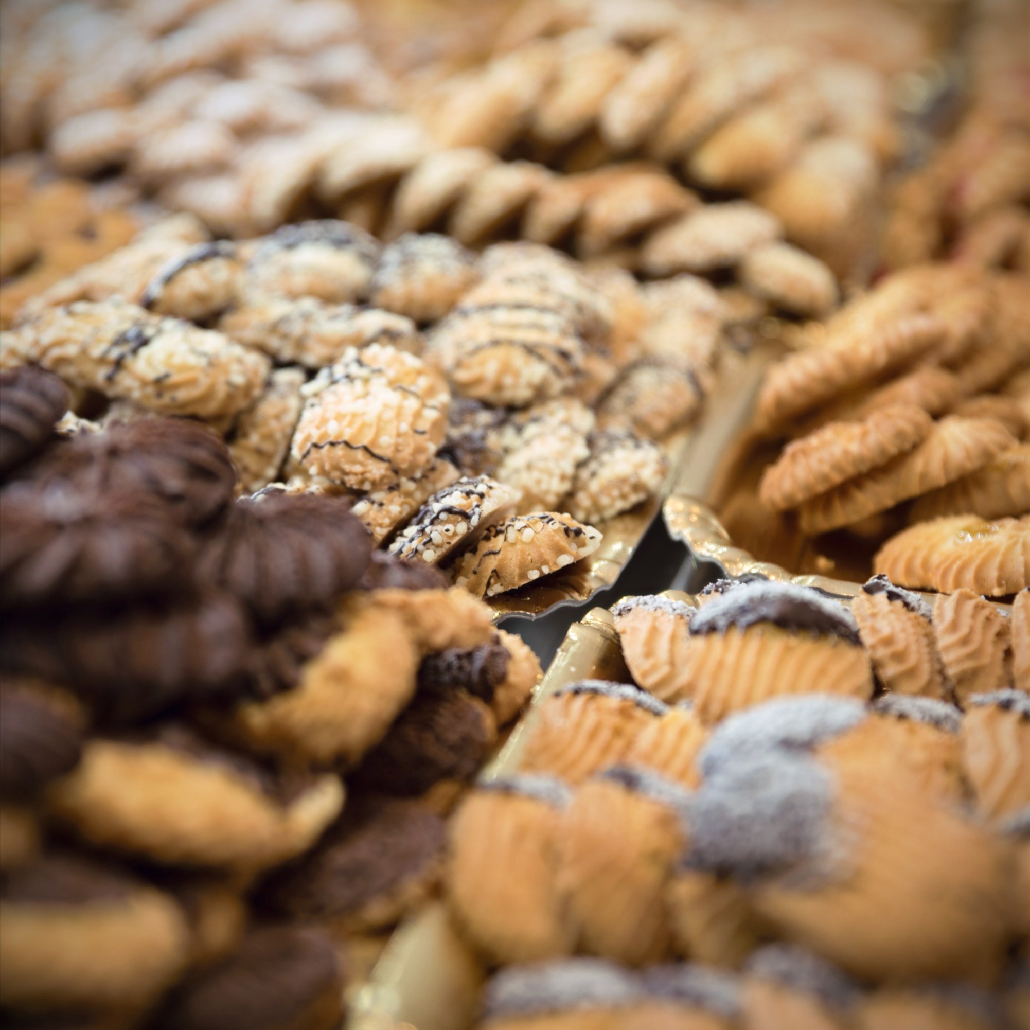 Arranged Food and Objects