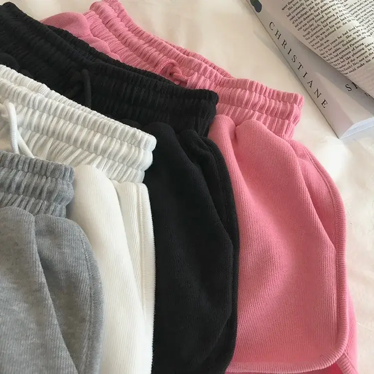 Miniatura: Short deportivo mujer verano, cintura alta, corte ancho, ligero y casual
