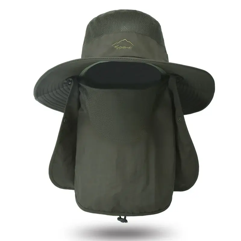 Miniatura: Sombrero tipo bucket impermeable, protección solar primavera y verano