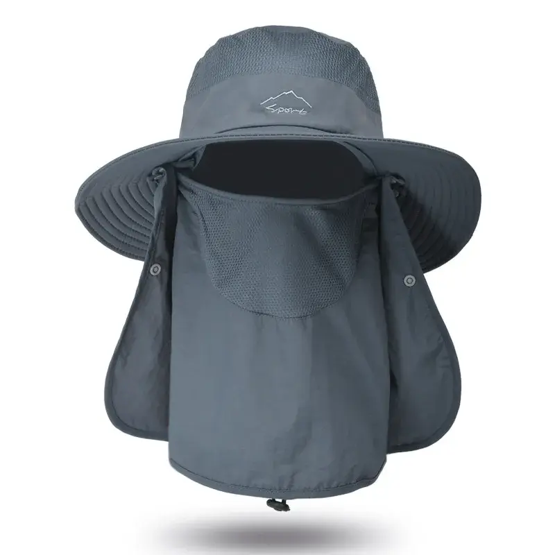 Miniatura: Sombrero tipo bucket impermeable, protección solar primavera y verano