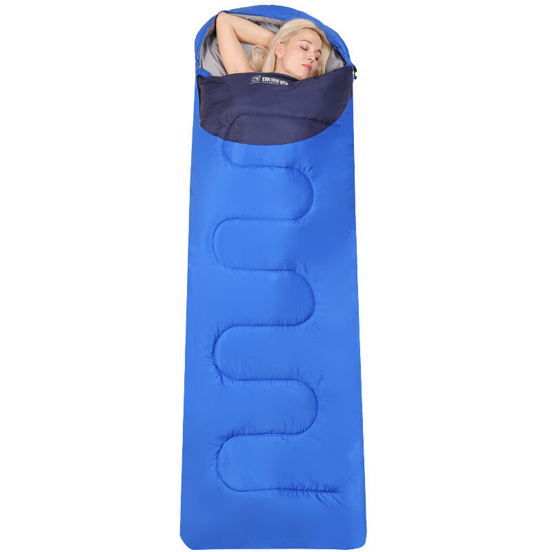 Miniatura: Saco de dormir poliéster y algodón hueco 2kg, impermeable para camping